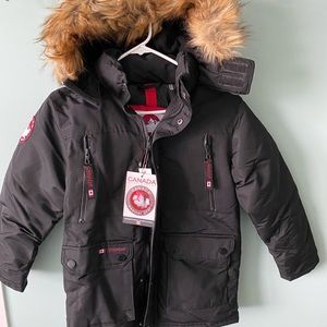 Boys Canada Weather Gear heavy duty winter coat